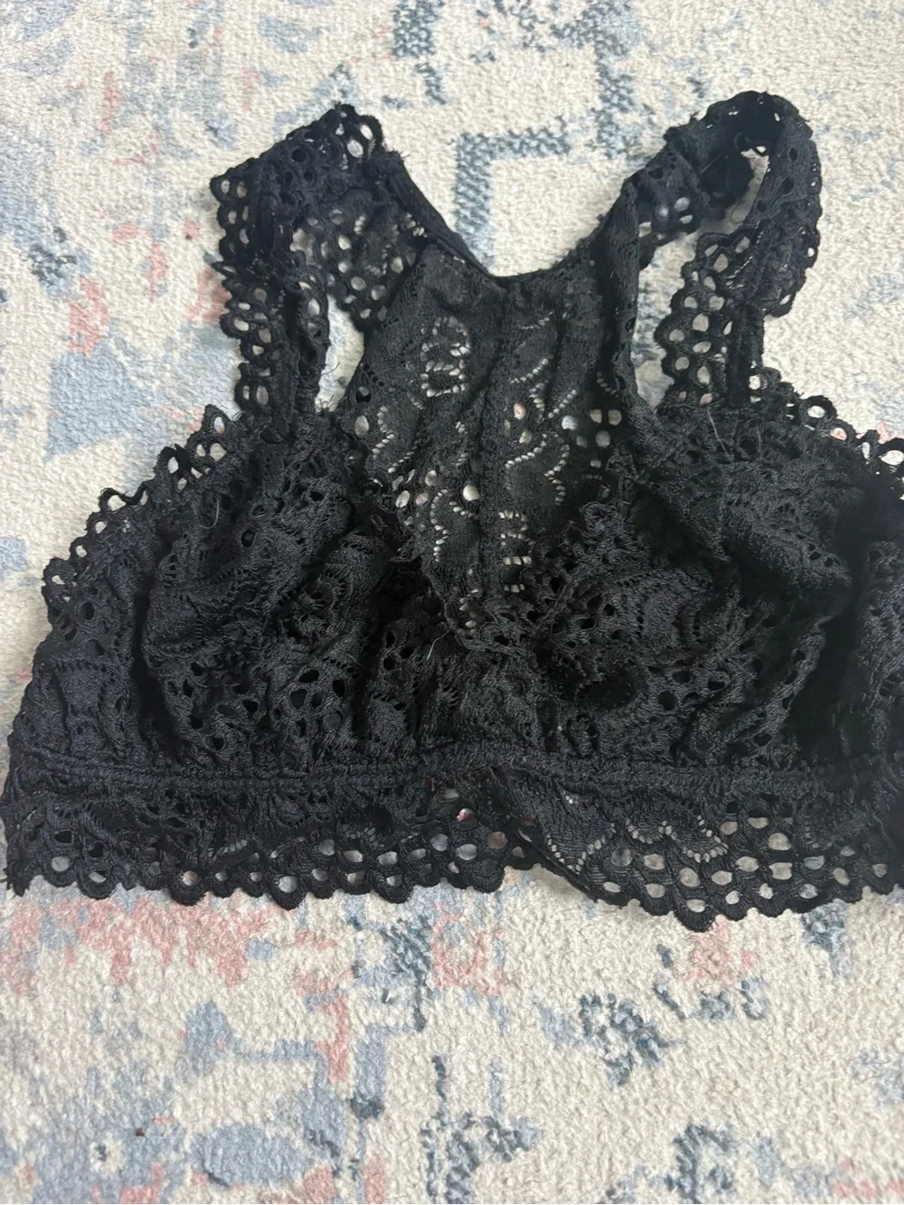 Altar'd State Black Lace Bralette